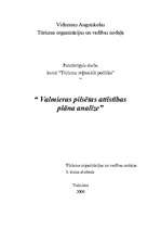 Referāts 'Valmieras pilsētas attīstības plāna analīze', 1.