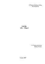 Referāts 'Latvija 16.-18.gadsimtā', 1.
