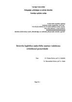 Referāts 'Interešu izglītības nodarbību nozīme radošuma attīstīšanai pamatskolā', 1.