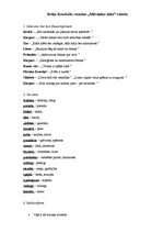 Konspekts 'Brāļu Kaudzīšu romāna "Mērnieku laiki" valoda', 1.