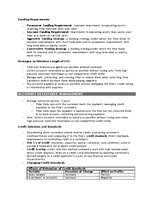 Konspekts 'Finances', 20.