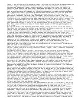 Eseja 'The Japanese Economy and where It Gets Its Capital From', 1.