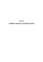 Referāts 'Vadīšanas funkcijas organizāciju sistēmā', 1.
