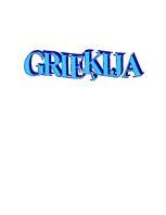 Referāts 'Grieķija', 1.