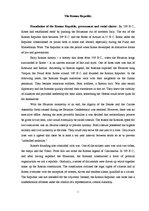 Referāts 'The Roman Republic', 1.