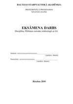 Referāts 'Pētīšanas metodes mārketingā un sabiedriskajās attiecībās', 1.