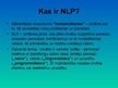 Referāts 'Neirolingvistiskā programmēšana un komunikāciju teorija', 15.