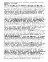 Eseja 'Quantitative Laboratory Report on the Effect of Perceived Physical Attractivenes', 1.