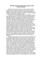 Eseja 'Mūsdienās aktuālās problēmas Ilonas Leimanes romānā „Vilkaču mantiniece”', 1.