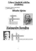 Konspekts 'Krustvārdu mīklas par krievu klasisko mūziku', 4.