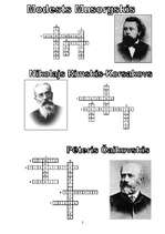 Konspekts 'Krustvārdu mīklas par krievu klasisko mūziku', 5.