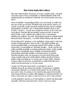 Eseja 'Kas manu tautu dara stipru', 1.