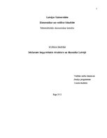 Referāts 'Iekšzemes kopprodukta struktūra un dinamika Latvijā', 1.