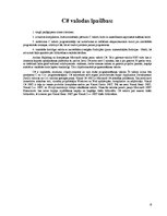 Referāts 'C# valoda, .NET tehnoloģijas, masīvi, System.Array klase', 6.