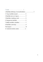 Konspekts 'Konfliktu rašanās cēloņi un motivācija', 2.