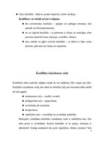 Konspekts 'Konfliktu rašanās cēloņi un motivācija', 7.