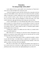 Eseja 'Eseja par to, ko nozīmē laime', 1.