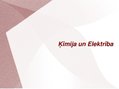 Prezentācija 'Ķīmija un elektrība', 1.