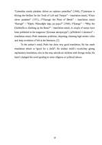 Diplomdarbs 'Translation of Children’s Literature: Translations of Kenneth Grahame’s “The Win', 19.