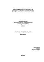 Referāts 'Makslīgā inetelekta pamati', 1.