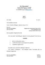 Konspekts 'Pārvaldes dokumentu paraugi', 1.