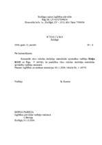 Paraugs 'Rīkojums', 1.