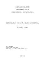 Diplomdarbs 'Uz notiesāšanu nebalstītas mantas konfiskācija', 1.