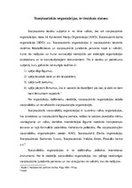 Referāts 'Starptautiskās organizācijas, to tiesiskais statuss', 1.