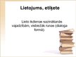 Prezentācija 'Emocionāli ekspresīvās leksikas stili', 26.
