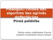 Prezentācija 'Pieauguša cilvēka ABC algoritms, bez agrīnas defibrilācijas', 1.
