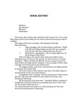 Konspekts 'Book Report "Deadlock"', 1.