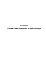 Diplomdarbs 'Patērētāju tiesību aizsardzības likumdošana Latvijā', 1.