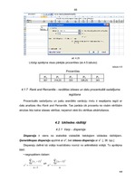 Referāts 'Statistisko datu vākšana, apstrāde un analīze. To pielietošana ekonomikas uzdevu', 46.