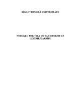 Referāts 'Nodokļu politika un tās ietekme uz uzņēmējdarbību', 1.