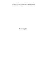 Biznesa plāns 'Biznesa plāns viesnīcai ar restorānu', 1.