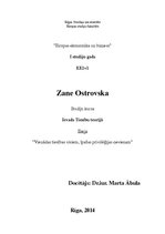 Eseja 'Taisnīguma definīcija mūsdienu sabiedrībā', 1.