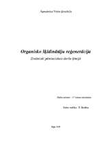 Referāts 'Organisko šķīdinātāju reģenerācija', 1.