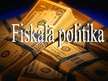 Prezentācija 'Fiskālā politika', 1.
