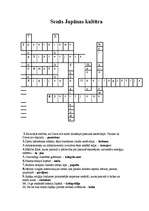 Konspekts 'Krustvārdu mīkla - Senās Japānas kultūra', 1.