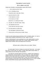 Eseja '"Nē, ļaunu ņemt un vērst par labu, tas ir piedot." Rainis', 1.