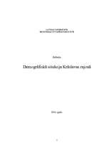 Referāts 'Demogrāfiskā situācija Krāslavas rajonā', 1.