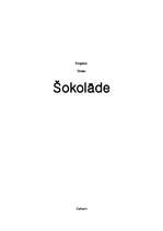 Referāts 'Šokolāde', 1.