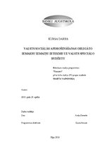 Referāts 'Valsts sociālās apdrošināšanas obligāto iemaksu izmaiņu ietekme uz valsts speciā', 1.