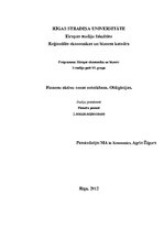 Konspekts 'Finansu aktīvu cenas noteikšana. Obligācijas', 1.