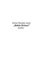 Konspekts 'Z.Mauriņas darba "Baltās drānas" analīze', 1.