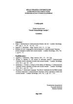 Konspekts 'Komunikācijas teoriju pamats', 1.