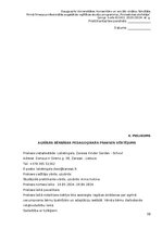 Prakses atskaite 'Atskaite par agrīnu bernības', 30.