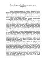 Konspekts 'A.Pumpurs "Lāčplēsis"', 1.