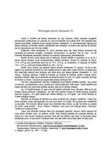 Eseja 'Pretrunīgais pāvests Aleksandrs VI', 1.