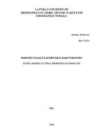 Referāts 'Mārupes pagasta komplekss raksturojums', 1.